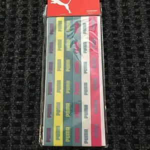 Puma Hairbands (6pc total)